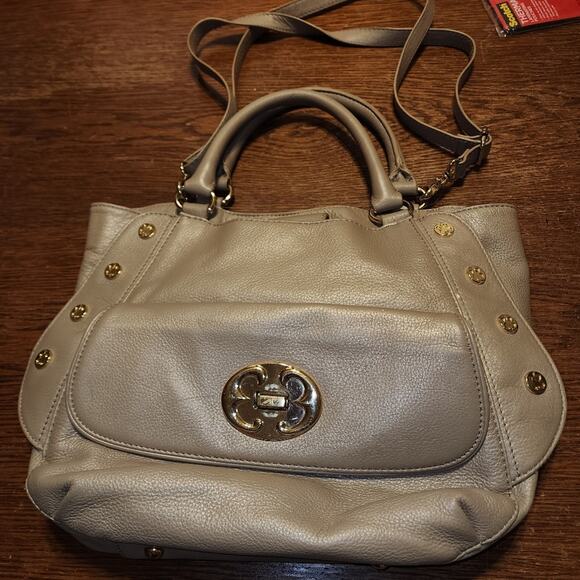 EMMA FOX GUC PEBBLED LEATHER SATCHEL CROSSBODY BAG - Picture 3 of 13